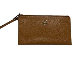 Michael Kors Fulton large zip clutch